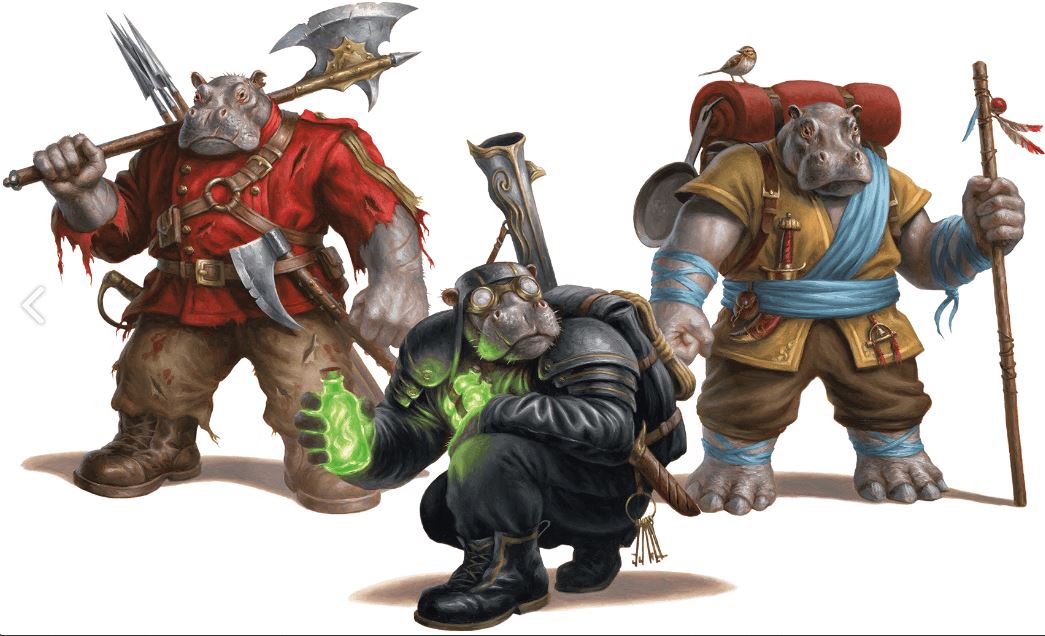 Giff 5E Guide Hippo Race For Spelljammer Nerds Scoundrels